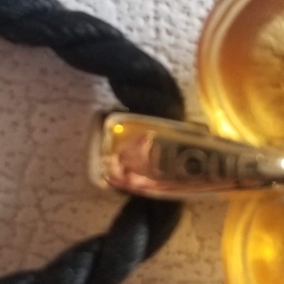 Lalique Amber Crystal Heart Necklace - Picture 9 of 12